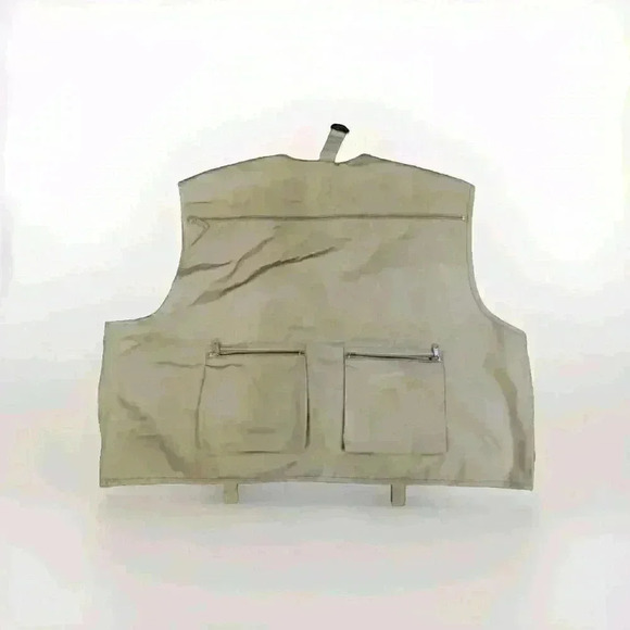 Remington Multi-Pocket Tan Khaki Full Zip Hunting Vest Mens XXL - Picture 2 of 8